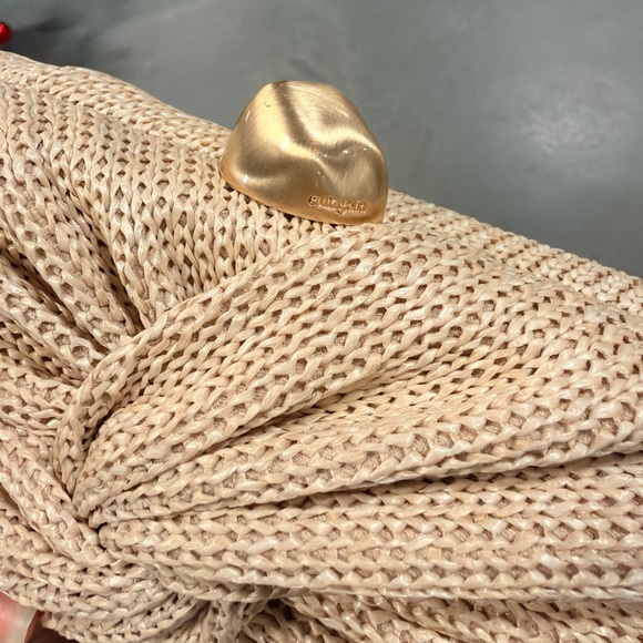 Cult Gaia Elegant Tan Clutch Bag - Picture 3 of 4